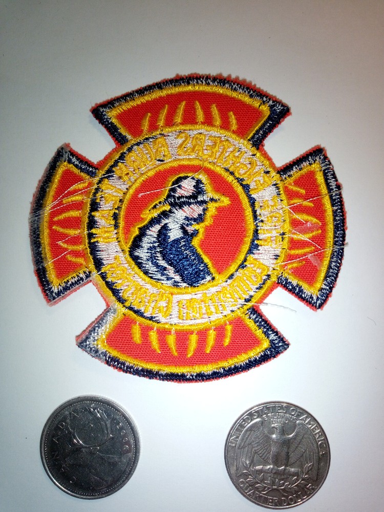 Edmonton Chapter Firefighters Burn Team Patch Badge Crest