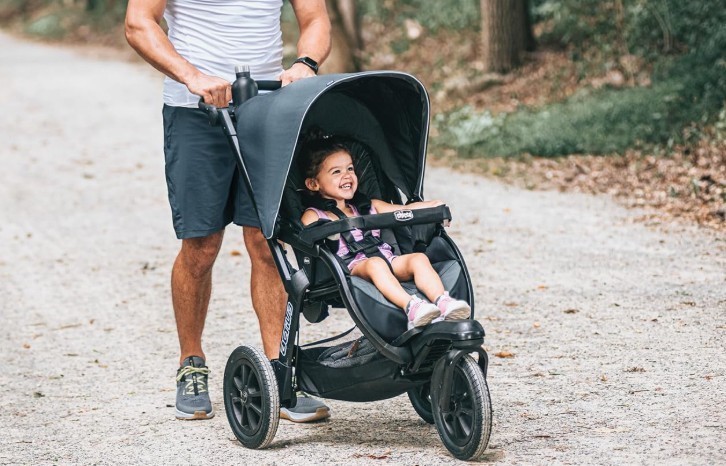NEW Chicco Activ3 Eclipse Jogging Stroller All Terrain suspension foldable