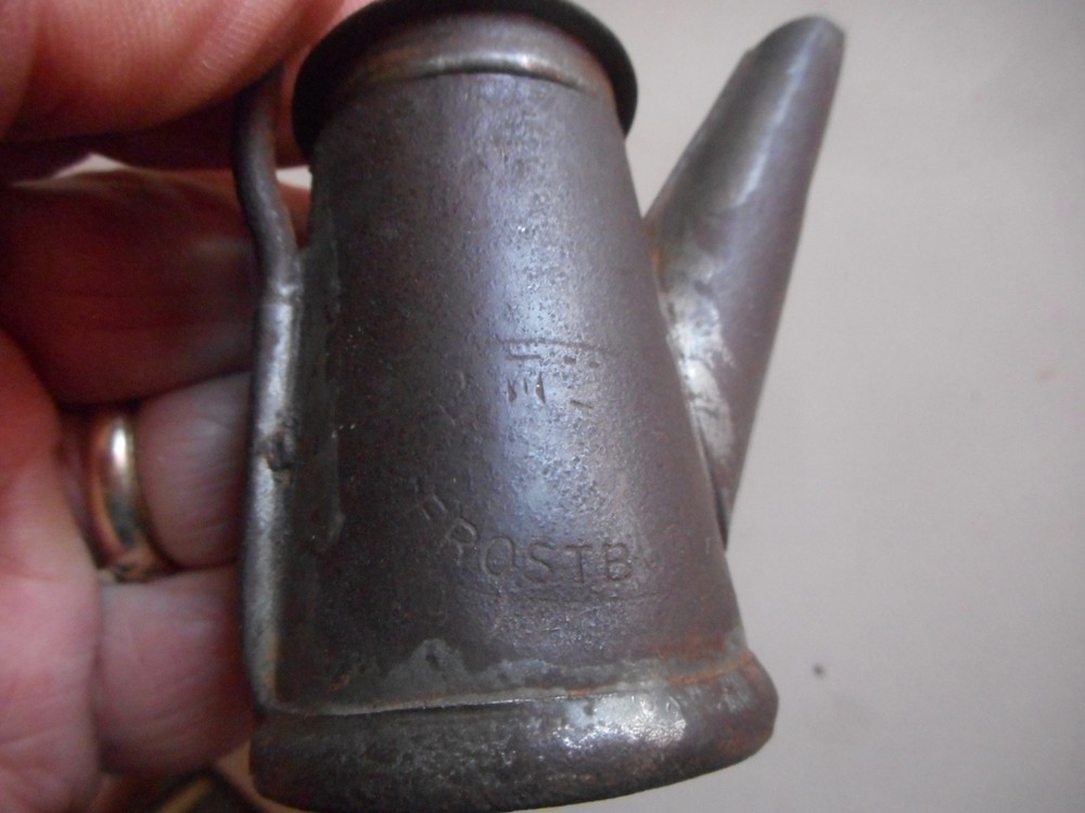 2 antique Miner's Cap Lamps