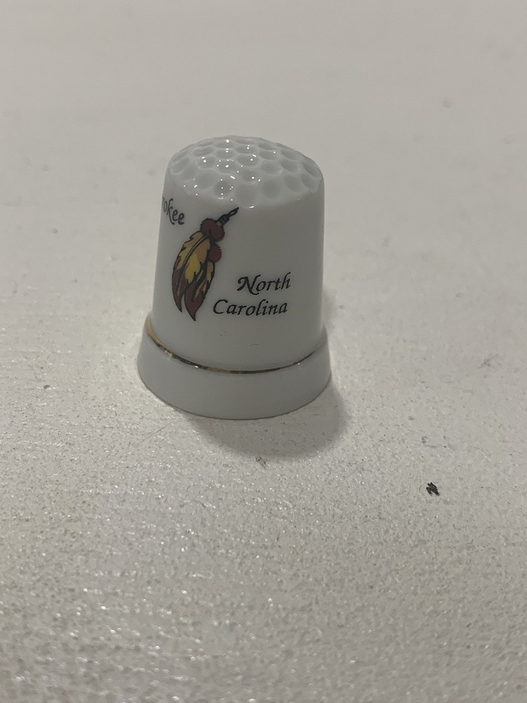 Vintage Thimble Noth Carolina