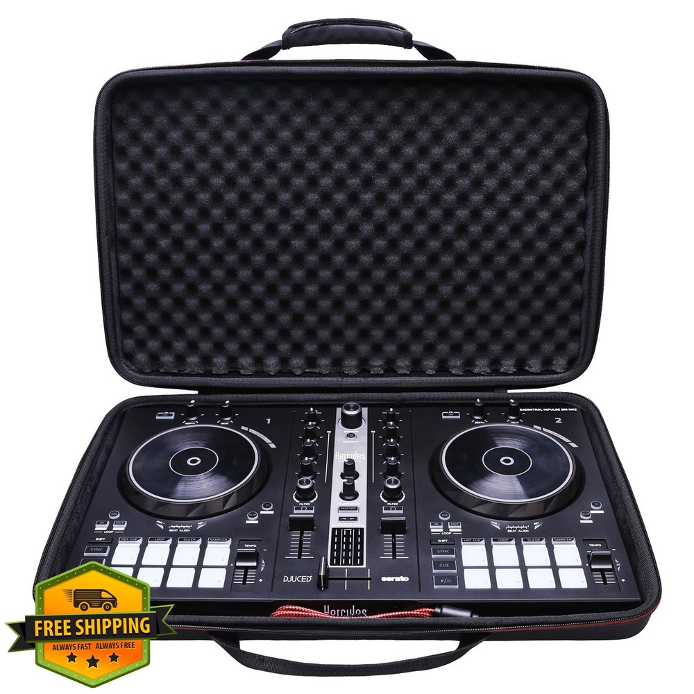 LTGEM Case for Hercules DJControl Inpulse 300 MK2 DJ Controller