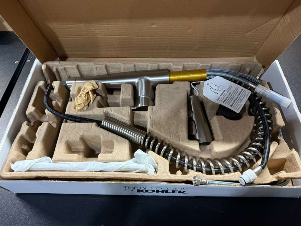 Kohler Vind Semi-Professional Pull-down Kitchen Sink Faucet Stainless Steel