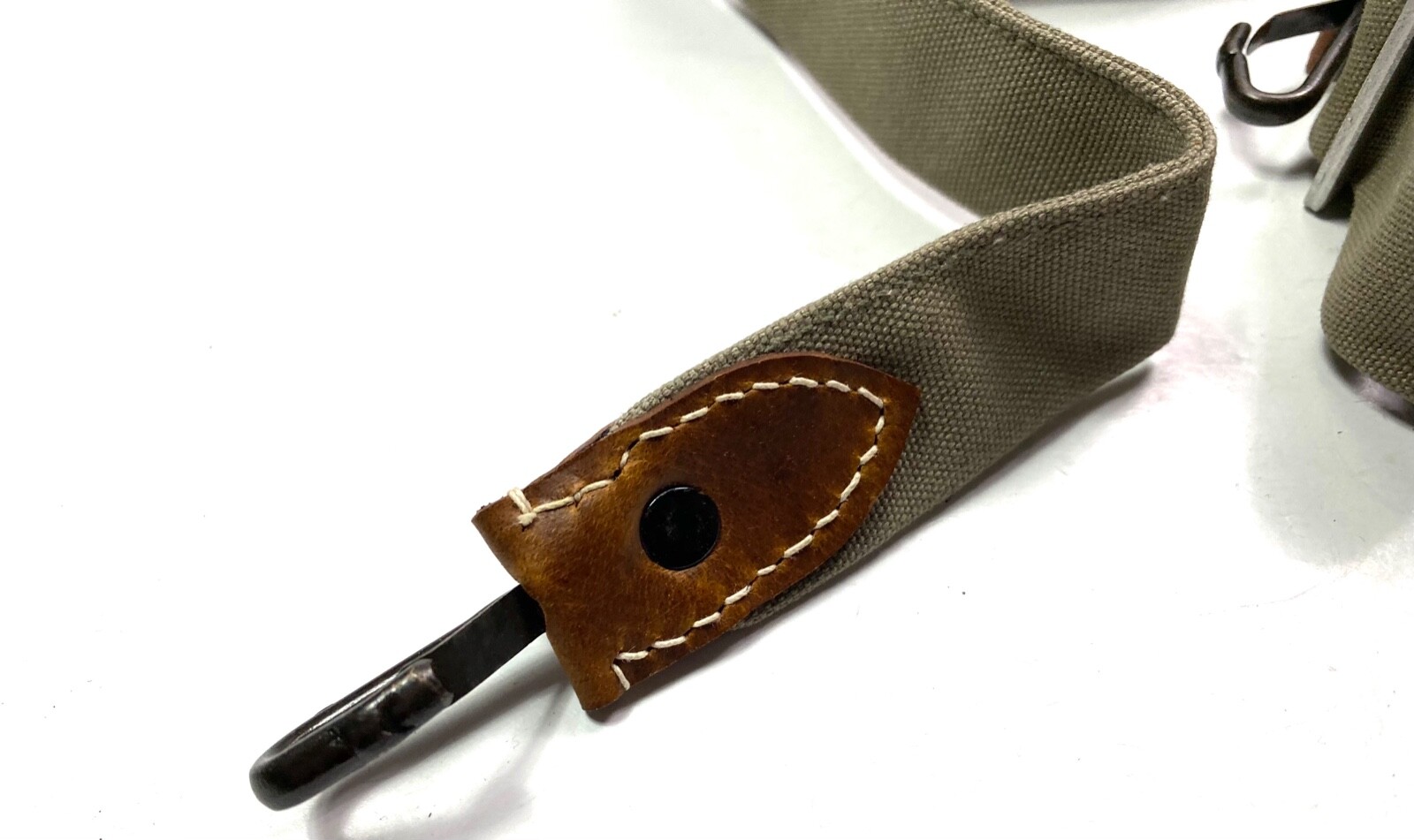 WWI GERMAN M1915 BREAD BAG CARRY STRAP- GREY