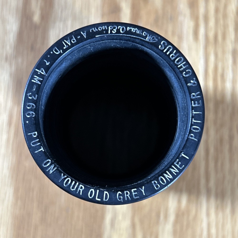 Edison Cylinder Record Put On Your Old Grey Bonnet Fred Potter 366 Untested