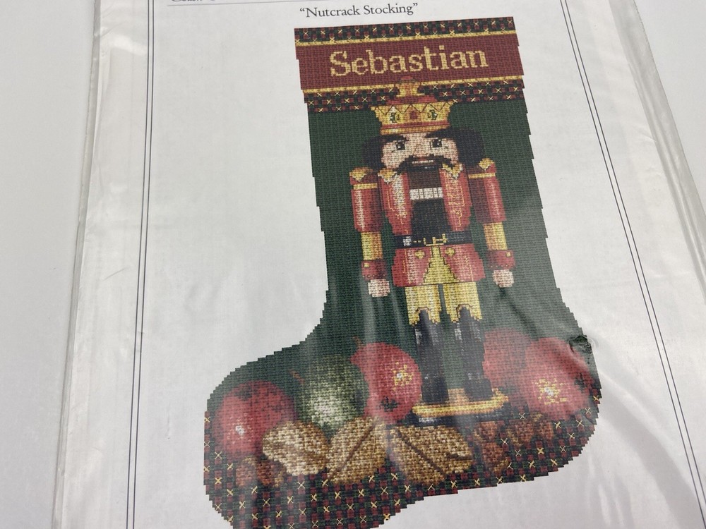 Witchelt imports Nutcrack Stocking cross stitch Pattern Ellen Maurer Stroh