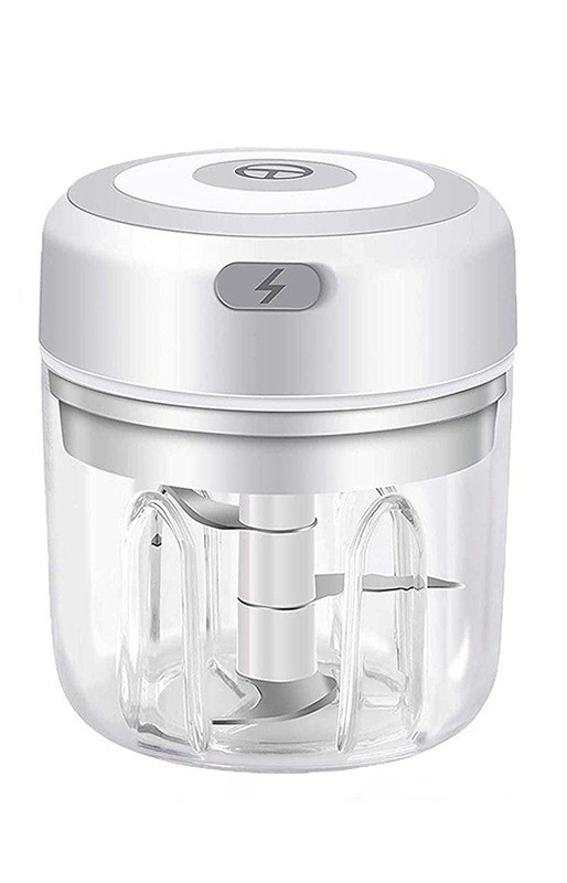 Mini Electric Garlic Chopper USB Charging Ginger Masher Machine Sturdy Durable C