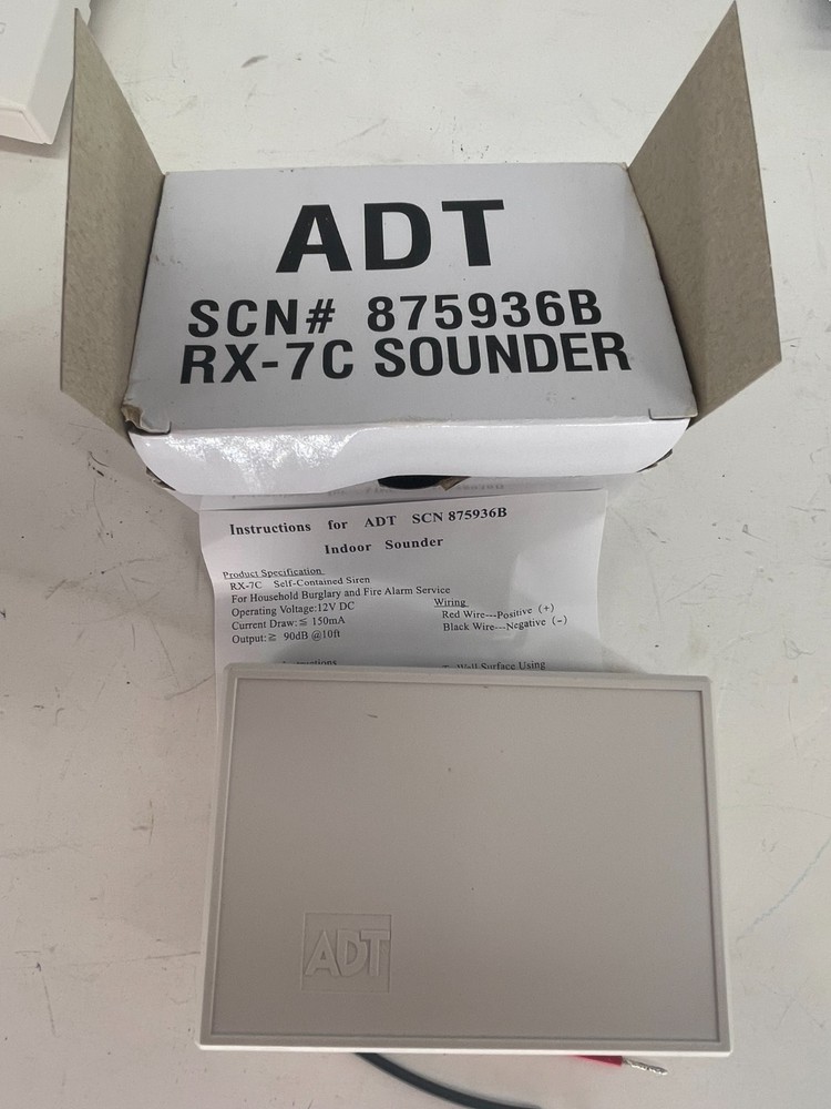 ADT Security System Lot – Keypad, Control Board, Sounder, Modules #3