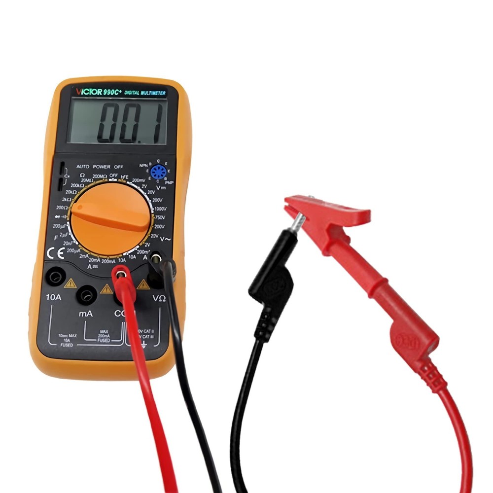 5pcs 4mm Stackable Banana to Banana Plug Test Cable Lead Set,10pcs 4mm Socket...