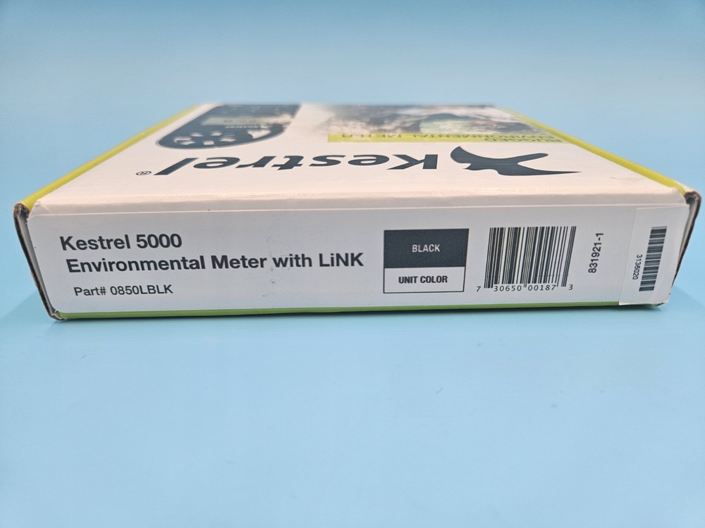 Kestrel 5000 Environmental Meter 0850LBLK With Link - Open Box