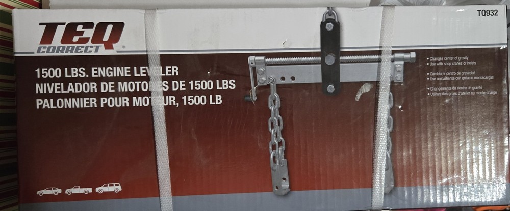 Engine Hoist Leveler Load Lift Tool 1500 Lbs Rated NEW