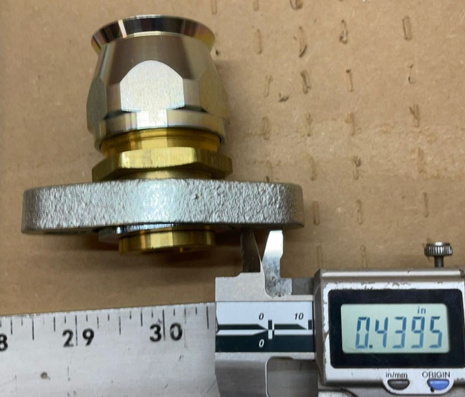 Flanged Air Compressor Discharge Fitting PN: 2071709