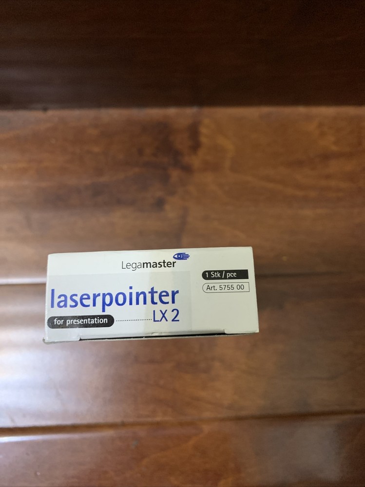 Legamaster Red LASER POINTER Presentation LX 2 Germany Conference ,Office ,Class