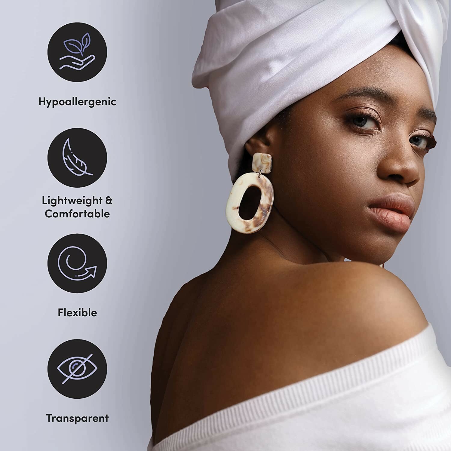 Lobe Miracle Ear Lobe Support Patches, 60 Count