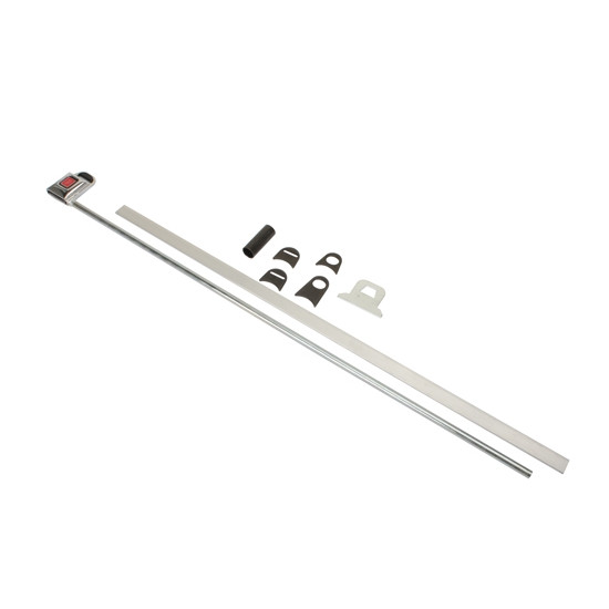 Speedway Push Button Window Net Install Kit, 24 Inch, Steel