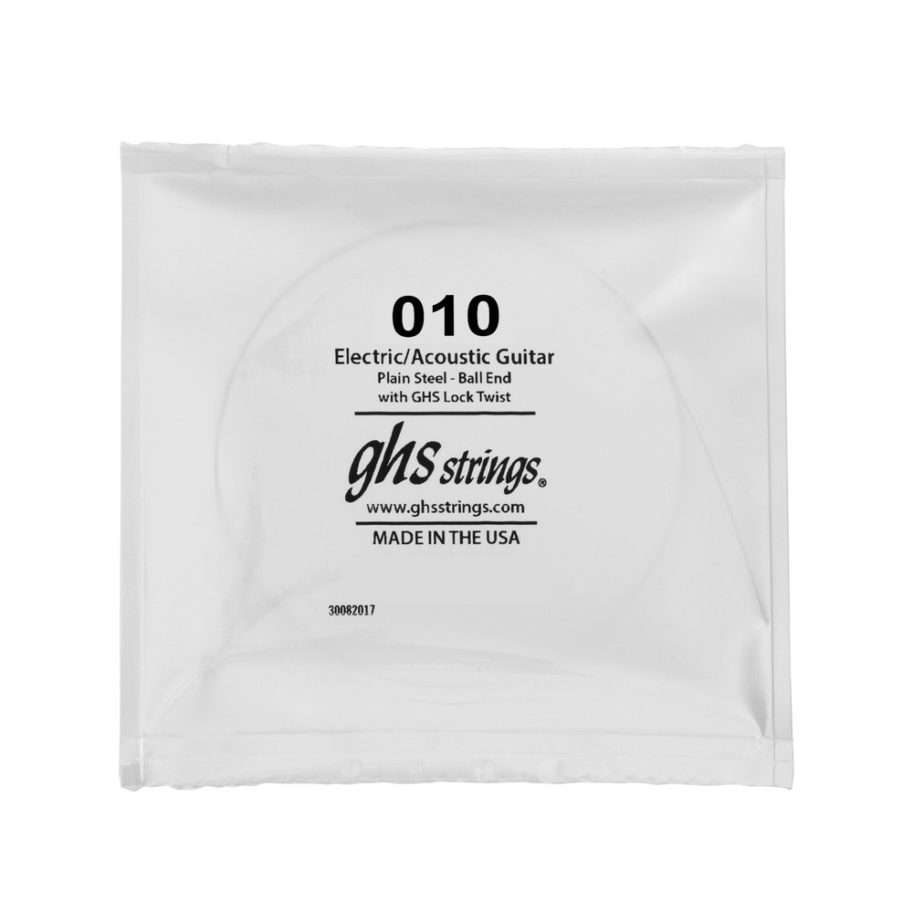 GHS Strings GBL-10 SET Nickel Plated Electric Guitar String, Light 10-46