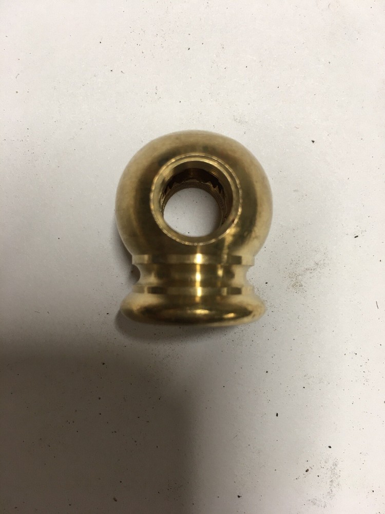 Solid Brass 1/8 X 1/8 X1/8 IPS 7/8 Diameter Tee Fitting Unfinished