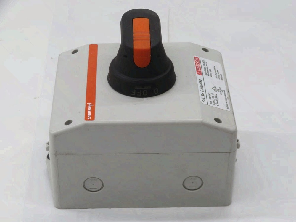 MERSEN EJM60BS0 LOW VOLTAGE DISCONNECT SWITCH 60 A NEMA 4X T266131