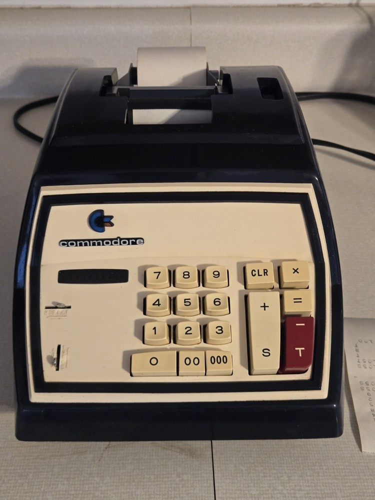 Vintage Commodore 402 Mechanical Adding Machine EXCELLENT!