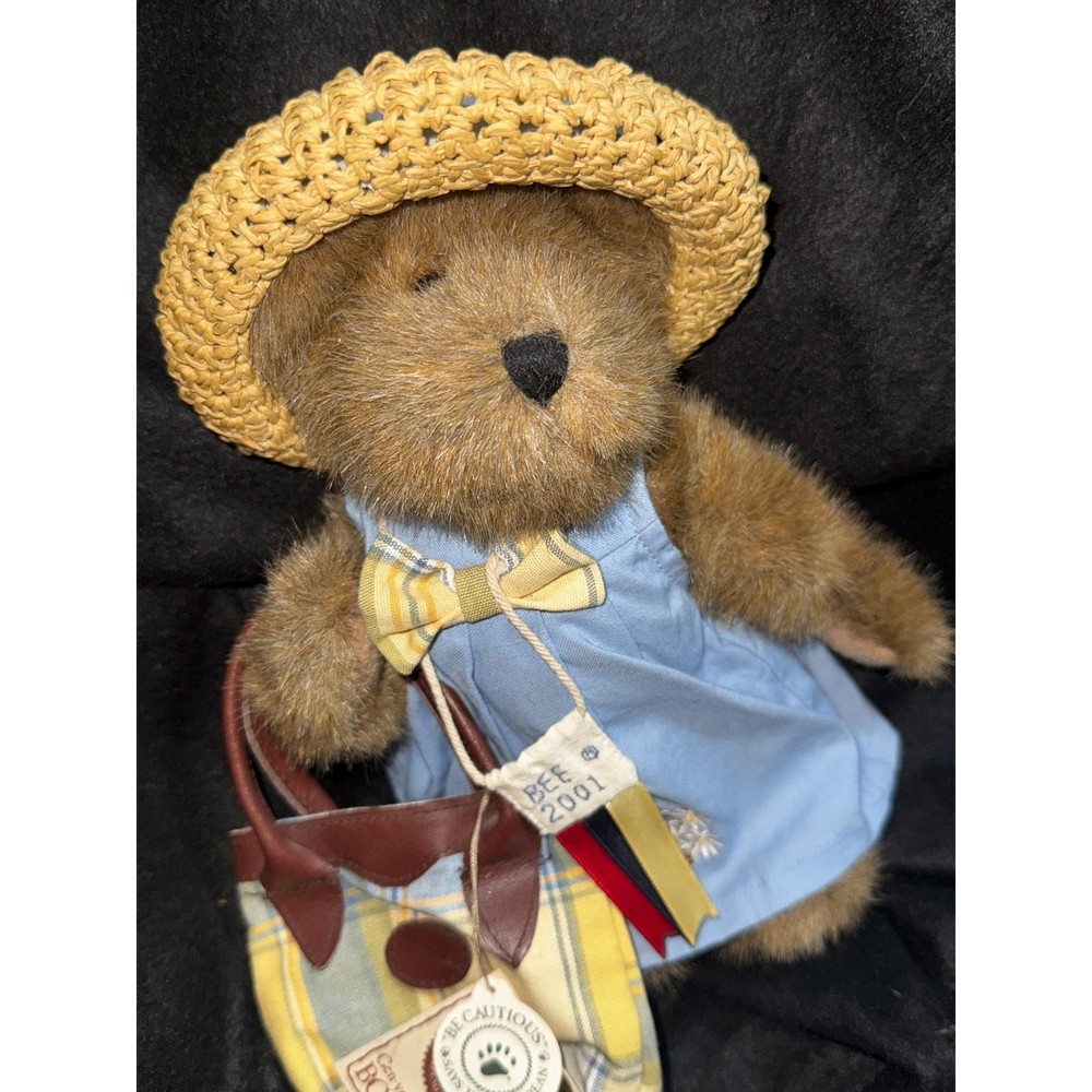 Boyds Bears Bee Cautious Plush – 2001 T.J.’s Dressed Collection