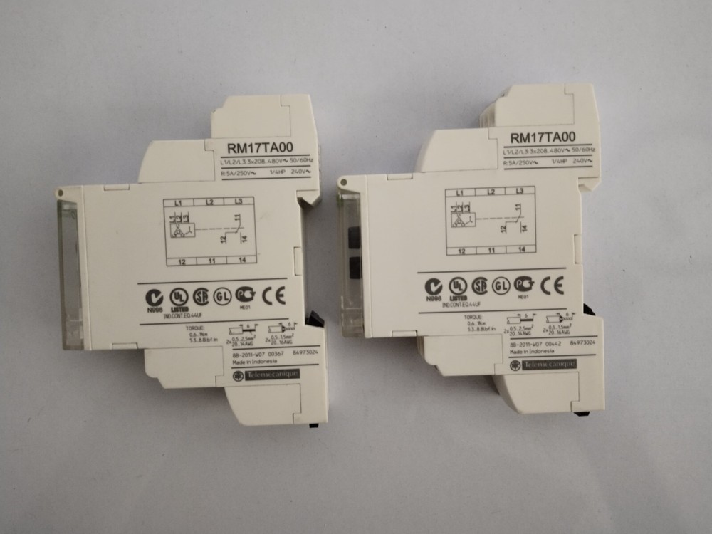 SCHNEIDER RM17TA00 ELECTRONIC TIMER VOLTAGE 220VAC FREE FAST SHIPPING