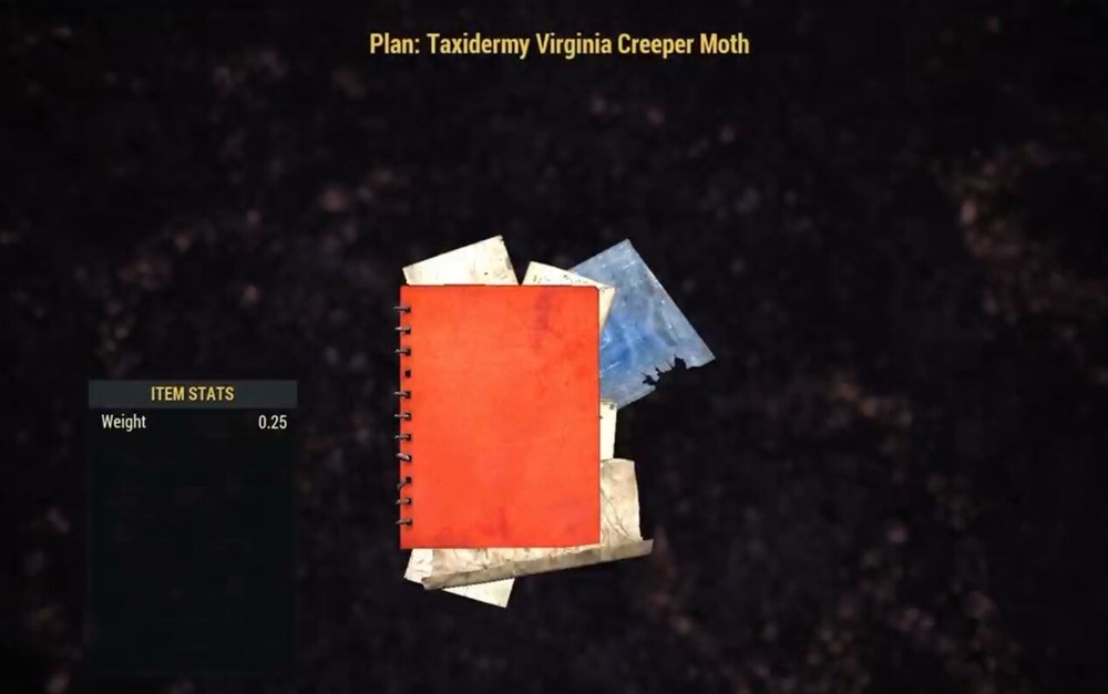 (Xbox) Taxidermy Virginia Creeper Moth Plan