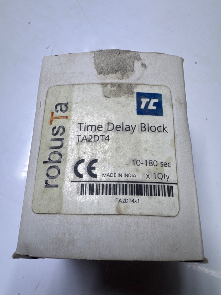 LOT 4 PCs robusTa TA2DT4 Timer Pneumatic On Delay 10-180sec
