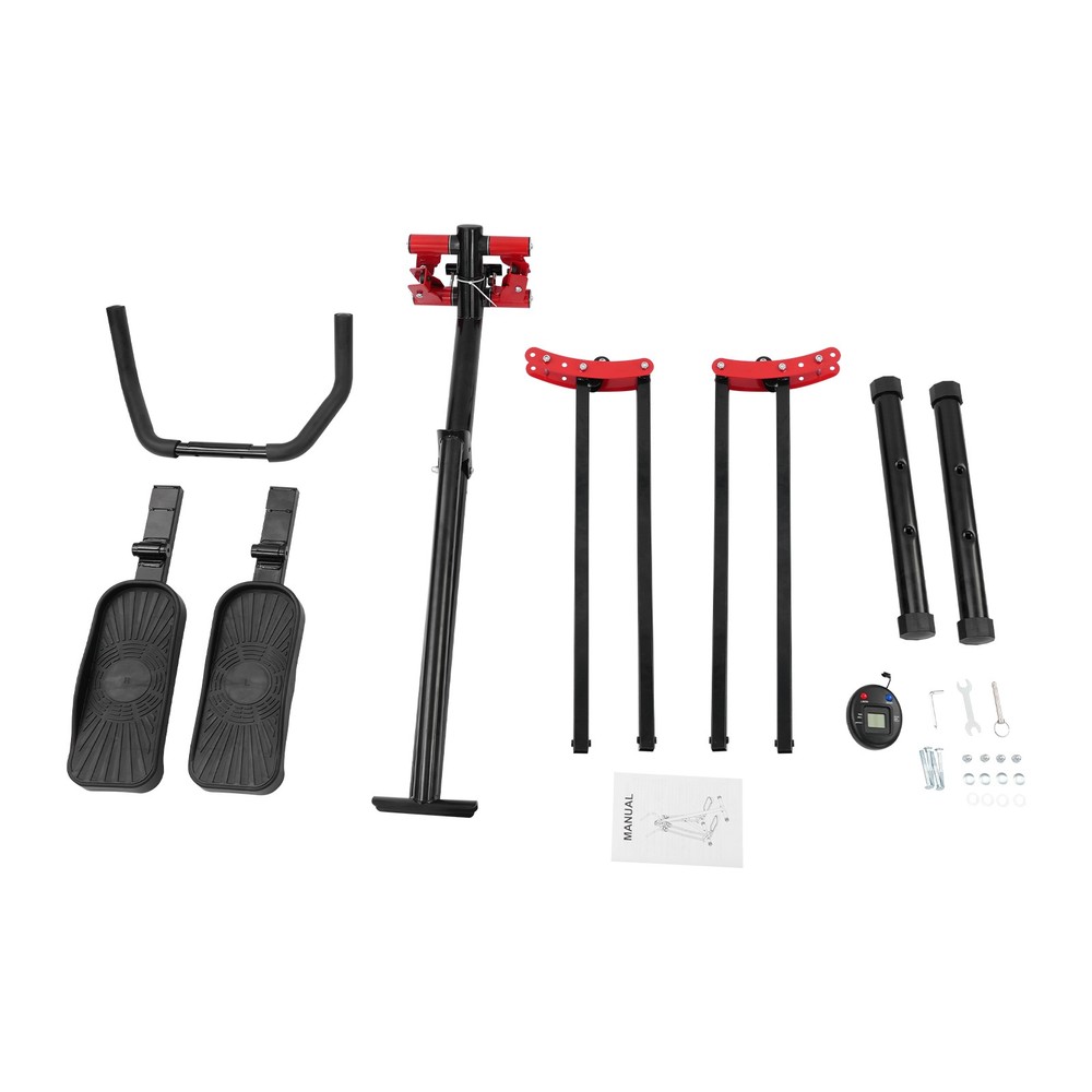 Squat Rowing Machine Easy Setup & Foldable Exercise Equipment Walker Exercise US