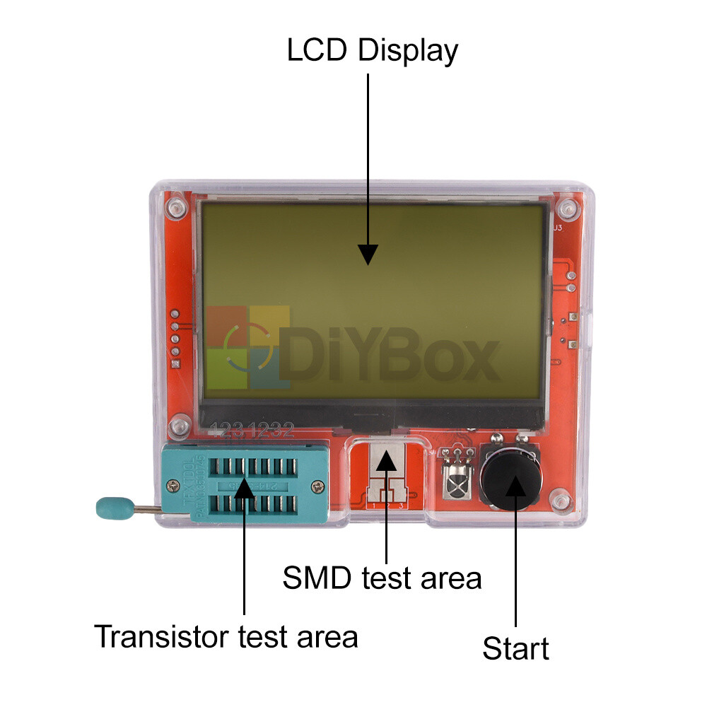 LCR-T10H Multi-function Transistor Tester Large Screen Transistor LCR Tester