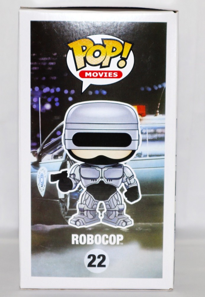 ⭐ Peter Weller Signed Robocop Autographed Funko Pop JSA PSA