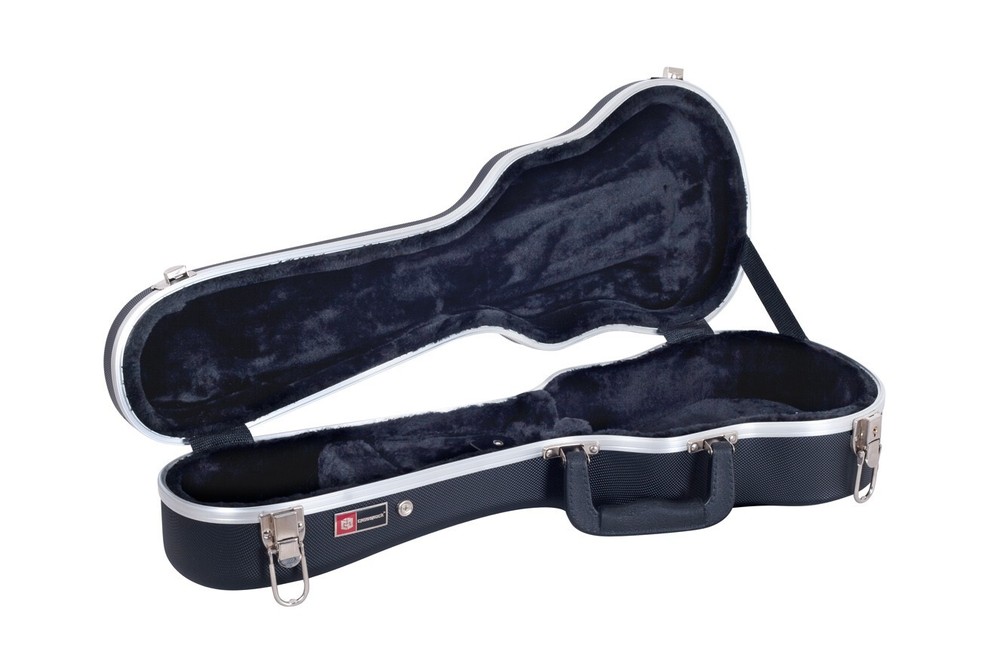 Crossrock 0-String Soprano Ukulele Super lightweight ABS Molded Hard Case