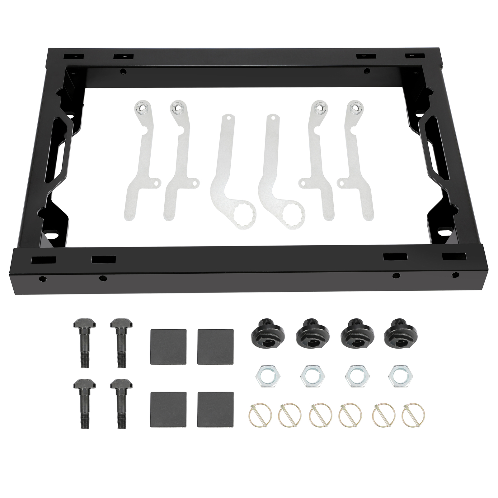 For Ford F350 F250 Super Duty 11-20 5th Wheel Hitch Adapter w/Handles Hitch Prep