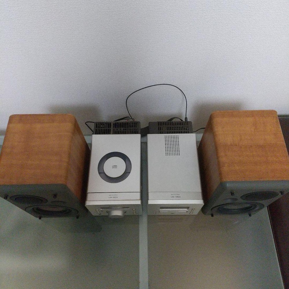Victor UX-MD1 CD/MD mini component Junk