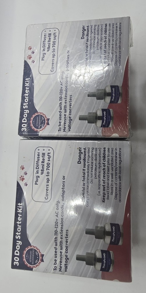 TheraPetMD Advanced Cat Calming Diffuser Kit Pheromone Plug-In 48ml Refill