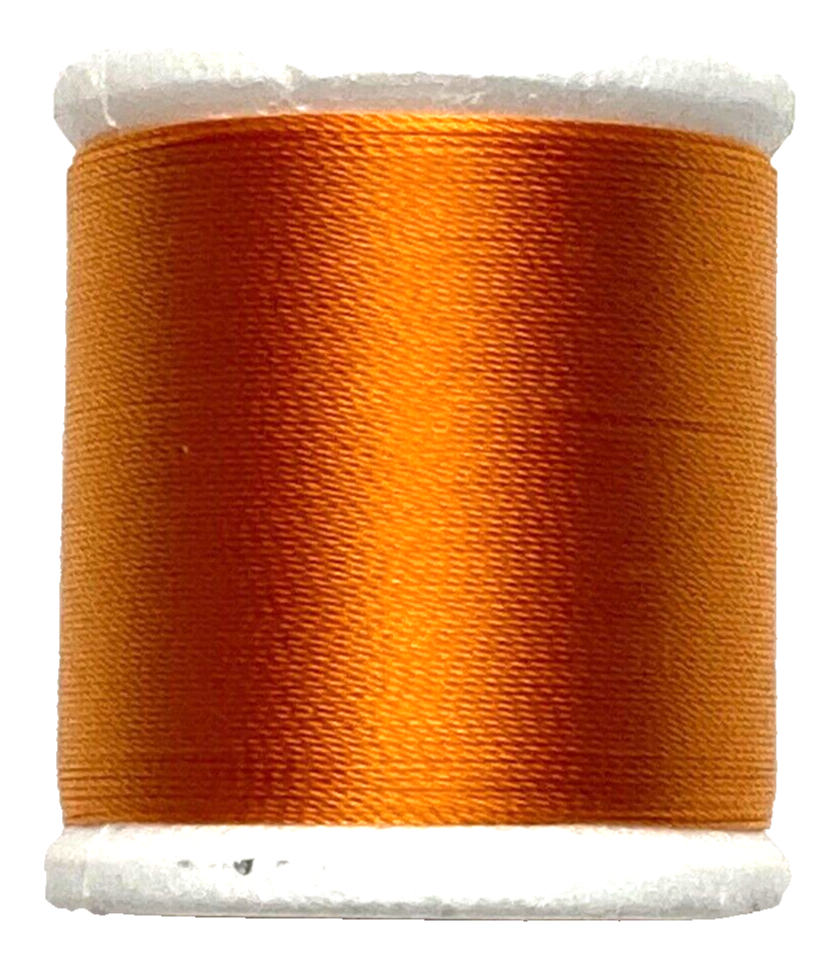 Gudebrod Nylon Thread Type E Orange 100-Yard Spool