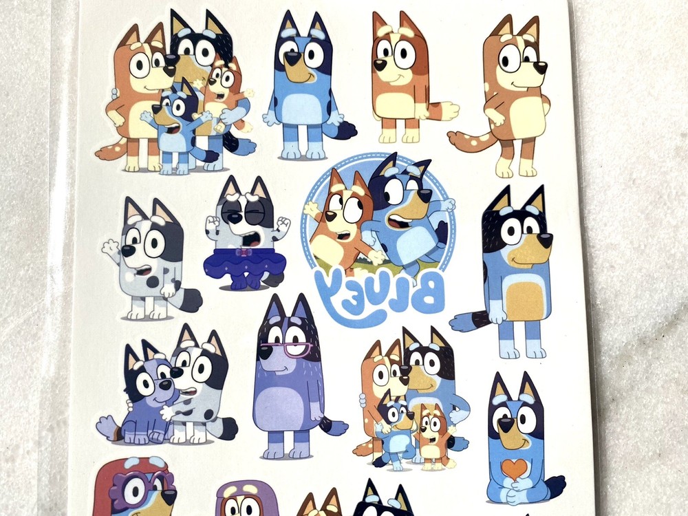 Bluey Temporary Tattoos from Bluey