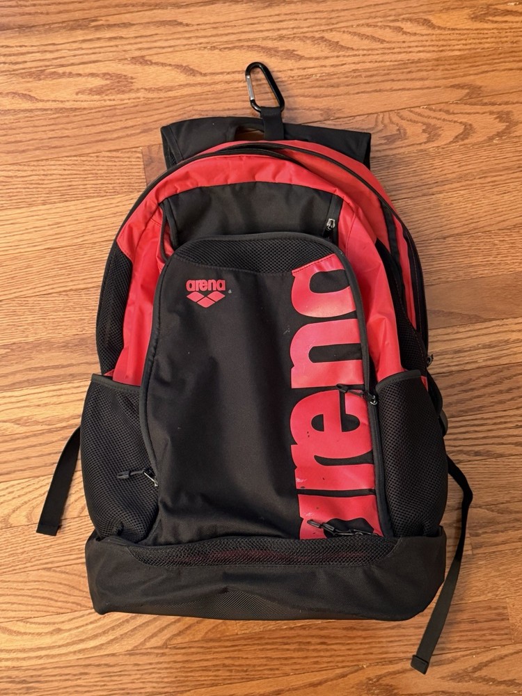 ARENA Fastpack USA Backpack Red Swimming Athletic