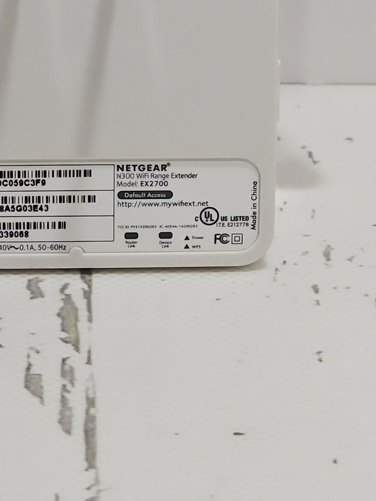 NETGEAR EX6120100NAS Wi-Fi Range Extender