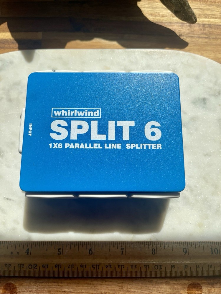 Whirlwind Split 6 1 X 6 Parallel Line Professional Audio  Splitter  XLR Cable