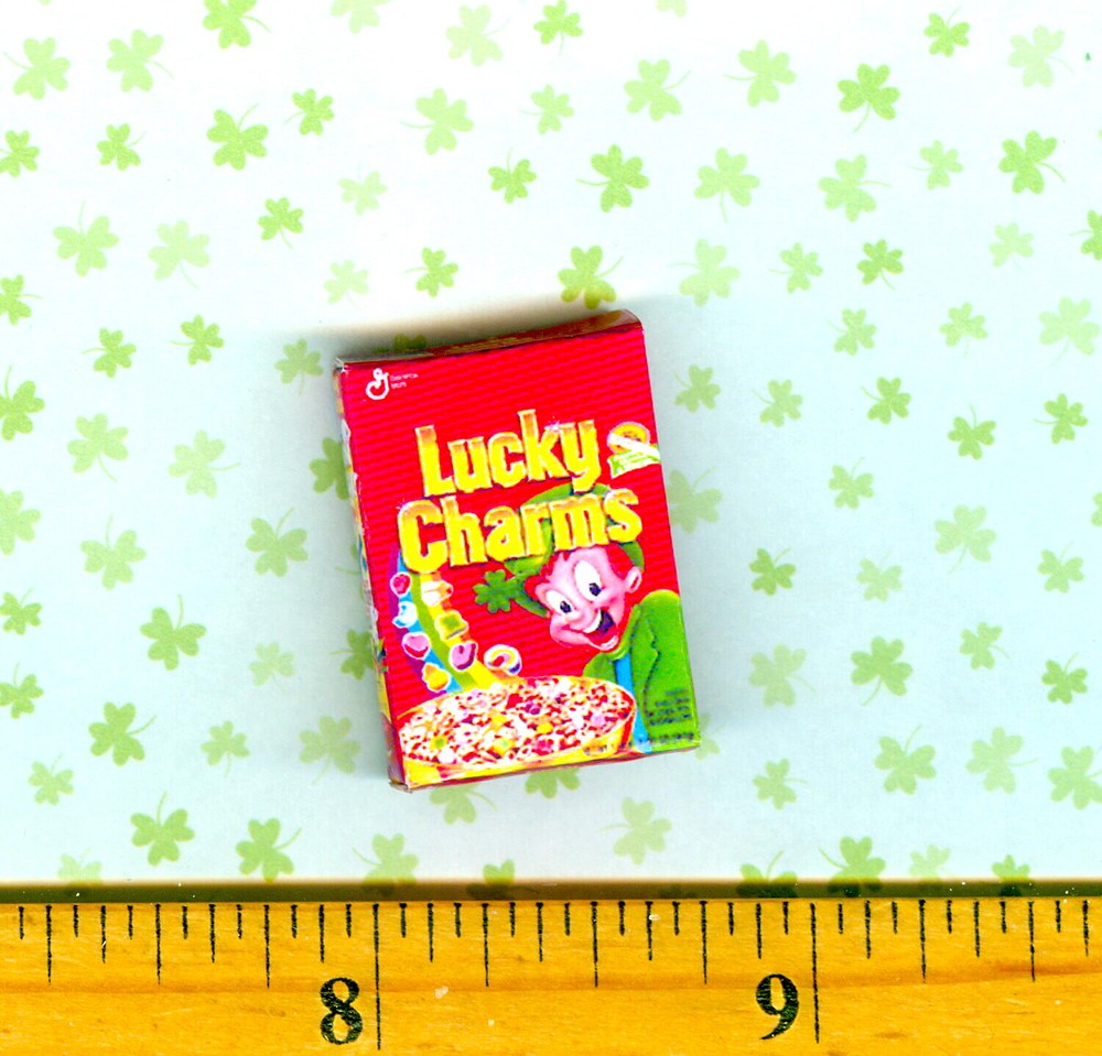 Dollhouse Miniature Size Charming Cereal Box # L C