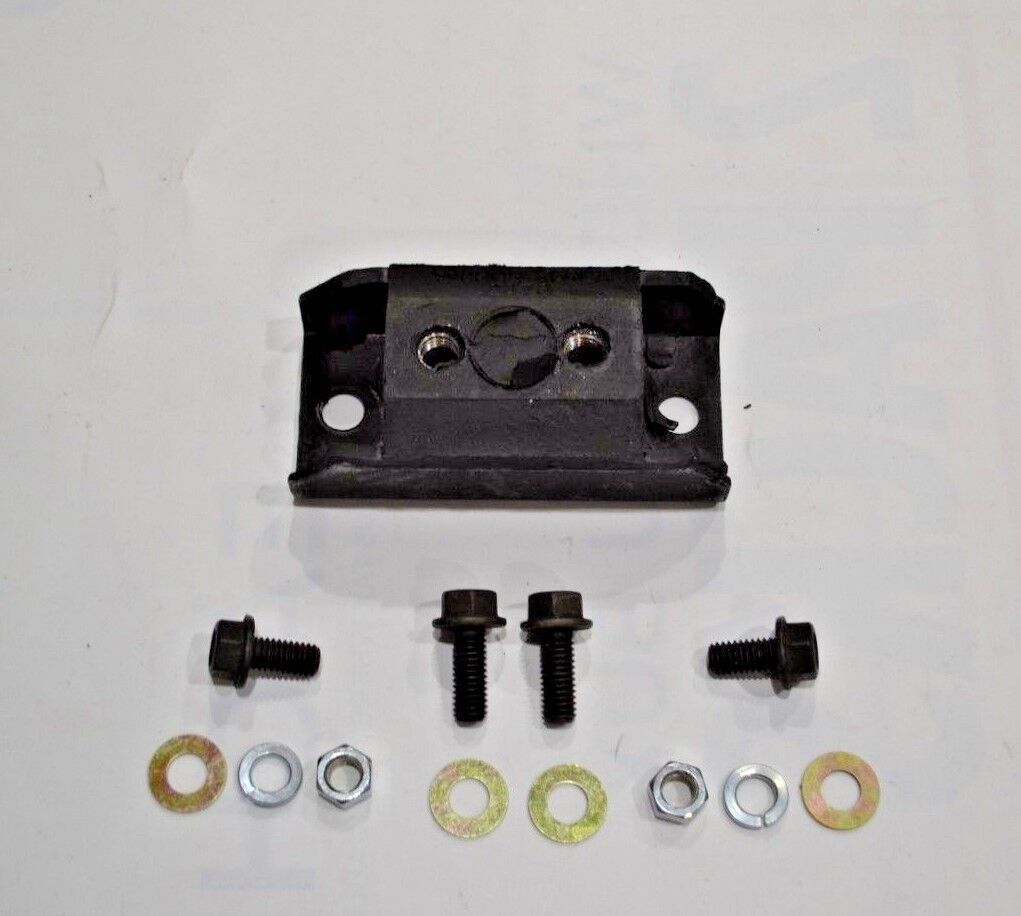 Turbo 350 Transmission Mount Rubber HARDWARE Included TH350 TH-350 bolts include
