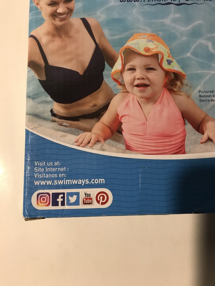 SwimWays Baby/Infant Spring Float Inflatable Swimming Pool Float with Canopy