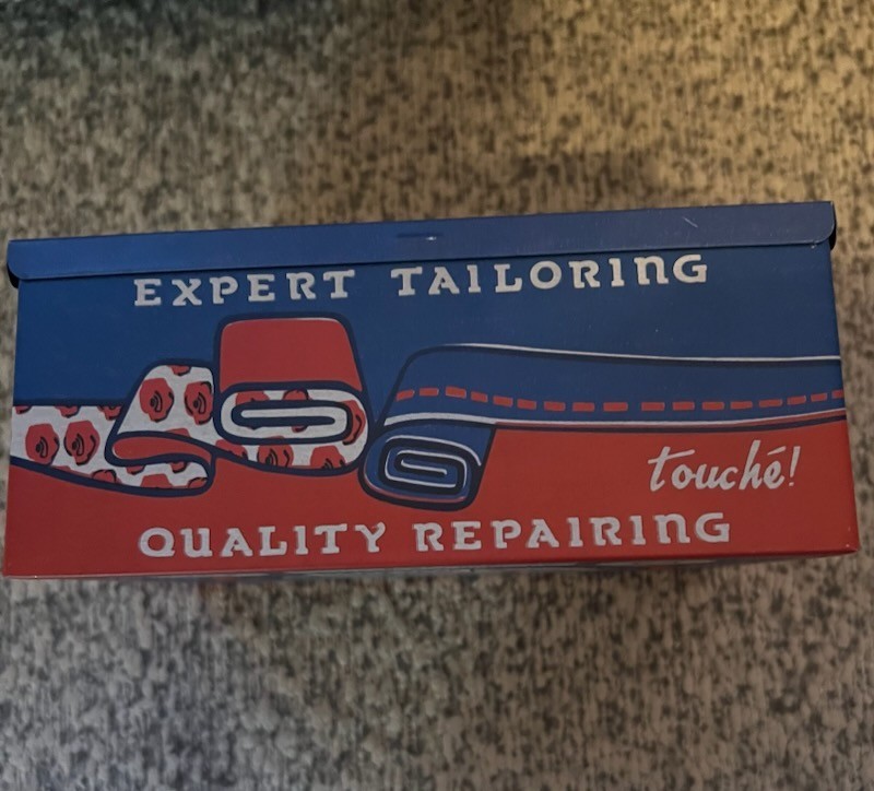 Vintage Sewing Supply Box