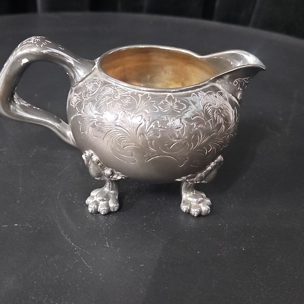 Vintage meriden silver plate co tea set