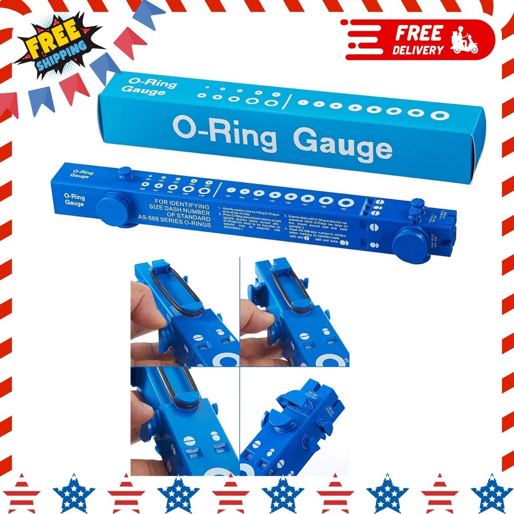 O-Ring Gauge Make Work Smart Telescoping O Ring Sizing Plastic Gauge Slide Style