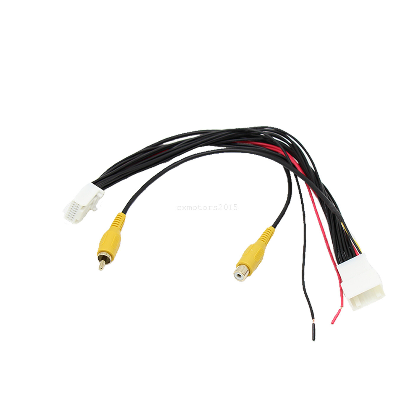 Retain OEM Factory Backup Camera to New Car Stereo Radio Wire Harness For Toyota