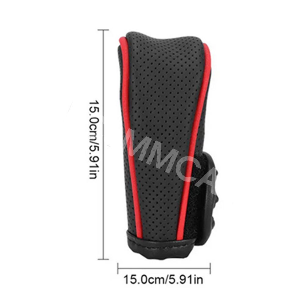 Car Shift Knob Covers Gear Shift Leather Gear Sleeve Protector Auto Accessories