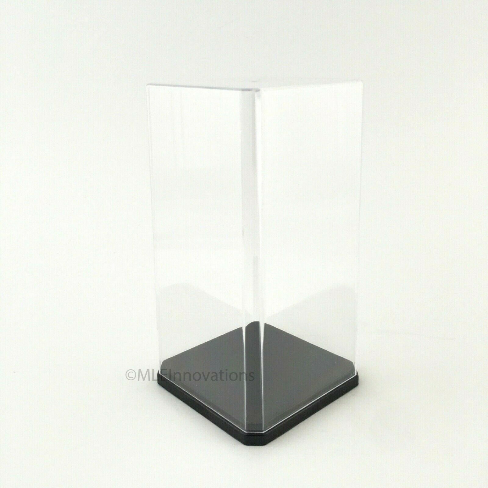 Display Case Tall Small Clear Plastic Box Dust Proof Action Figures Toy Acrylic