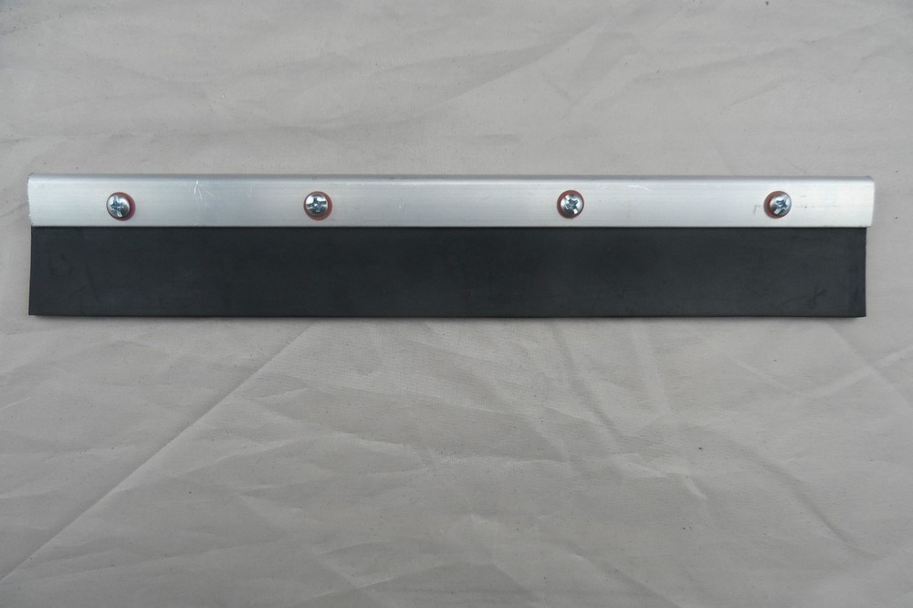 SQUEEGEE 300 MM BLACK LONG RUBBER SOLID NITRILE  FREE POST