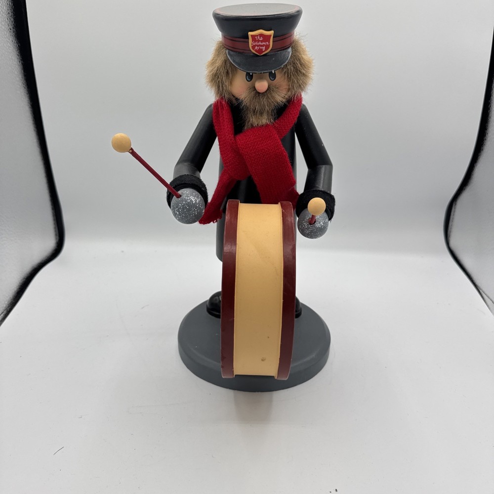 Zim's Nutcracker Salvation Army Drummer Limited Edition Nutcracker 1997 VTG