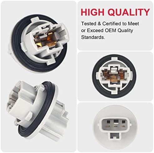 2PCS Front Turn Signal Bulb Socket Toyota Tacoma